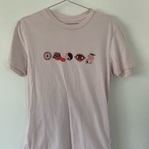 Eyeball graphic T-shirt